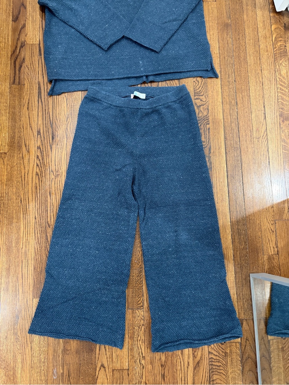 Free People Hailee Sweater Set in NAVY BLUE